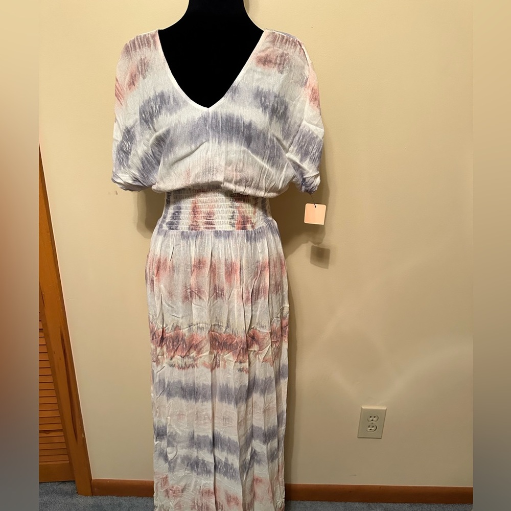 Beach maxi sheer dress never worn